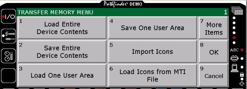 This is a picture of the memory transfer in the Pathfinder.